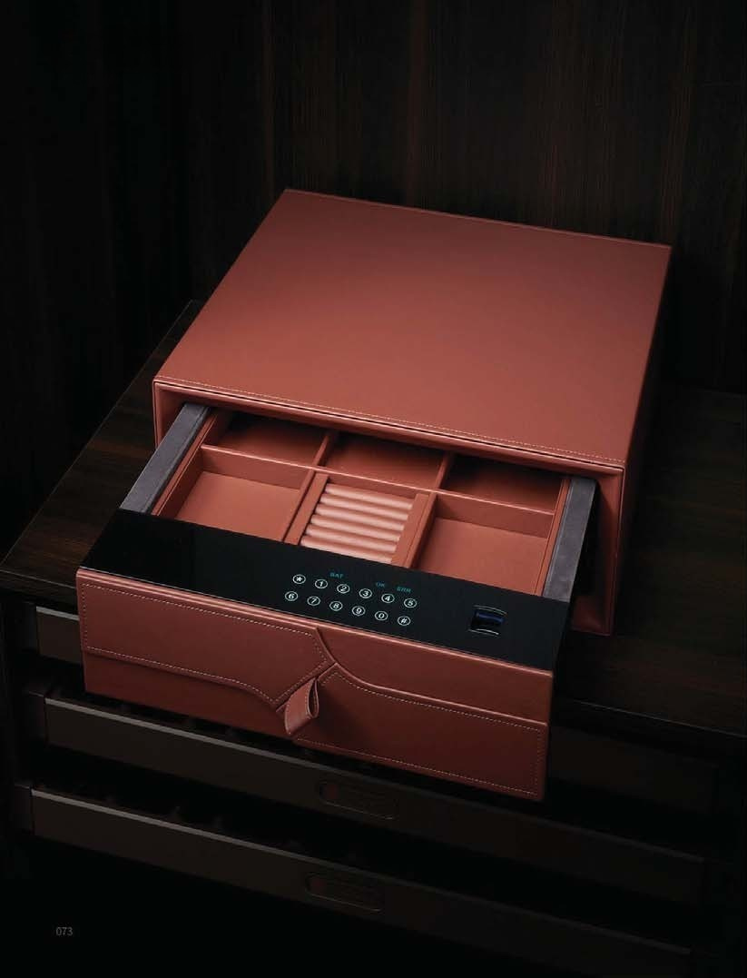 Leather Safe Box